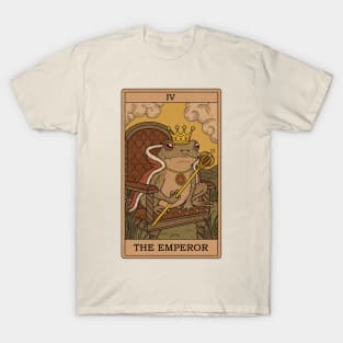 The Emperor - Frogs Tarot T-Shirt